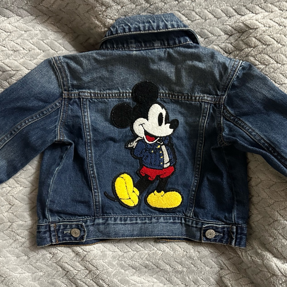 GAP Disney Mickey Denim Jacket